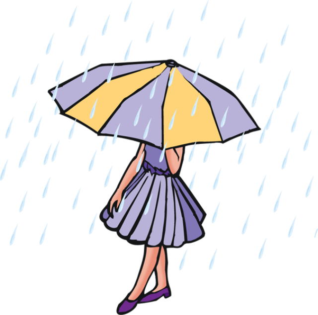 Earth Day Clip Art Images - Rainy Day Clipart Png (640x635)