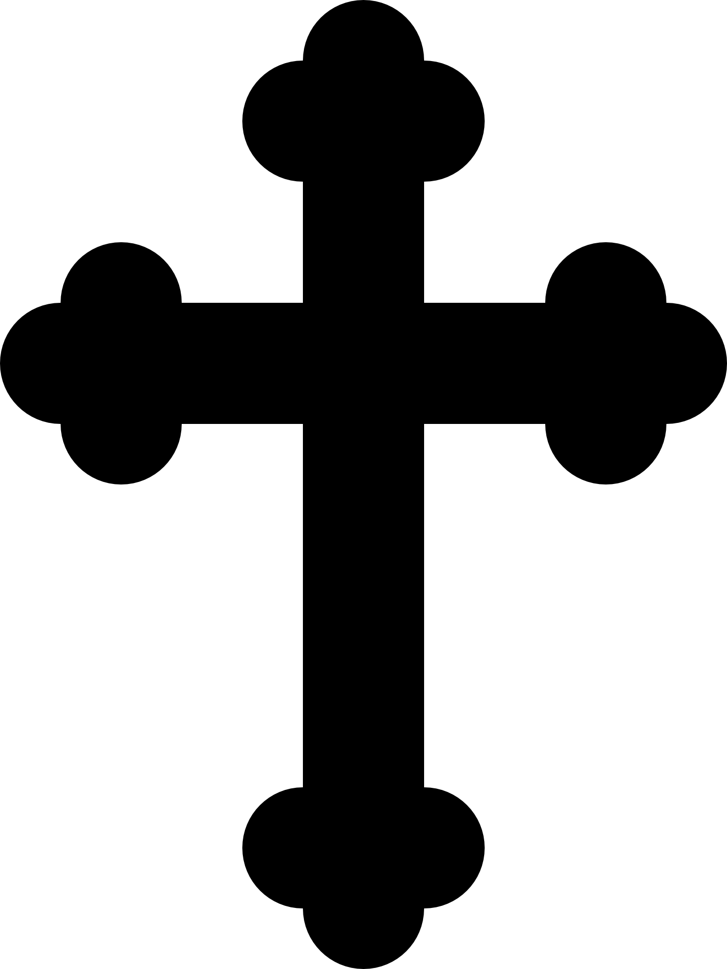 Christian Cross Tau Cross Clip Art - Pravoslavni Krst (1440x1920)