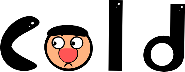 Cold Clip Art - Clip Art (2400x937)