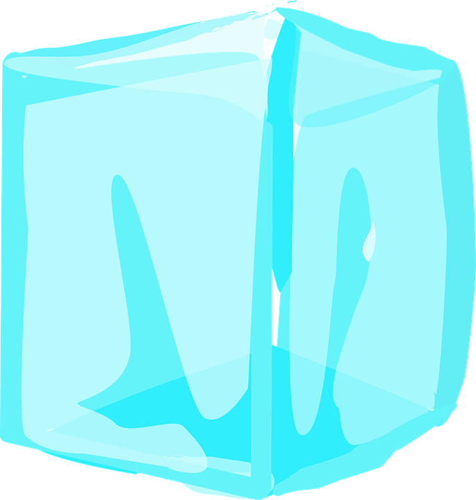 Cold Clipart Transparent - Block Of Ice Clipart (685x720)