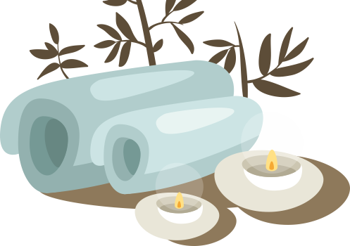 Day Spa Cliparts - Spa Day Clipart Png (497x350)
