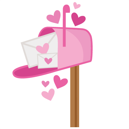 Valentine Mailbox Svg Scrapbook Cut File Cute Clipart - Valentine Mailbox Clipart (432x432)