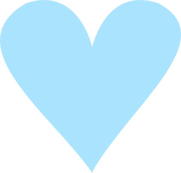 Teal Heart Clip Art At Clkercom Vector Online - Clip Art (600x573)