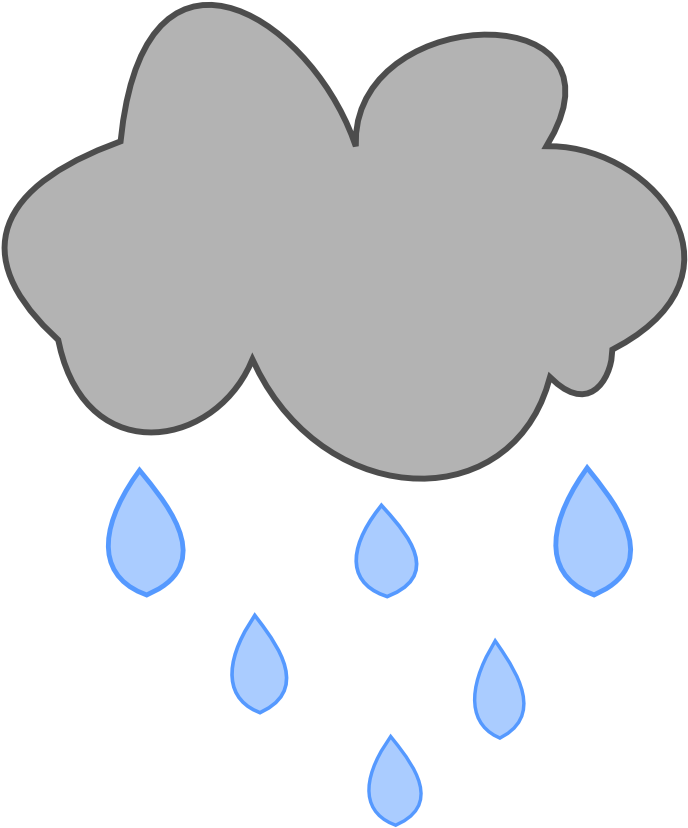 Cloud Rain Cutie Mark Crusaders Clip Art - Cloud Rain Cutie Mark Crusaders Clip Art (744x1052)
