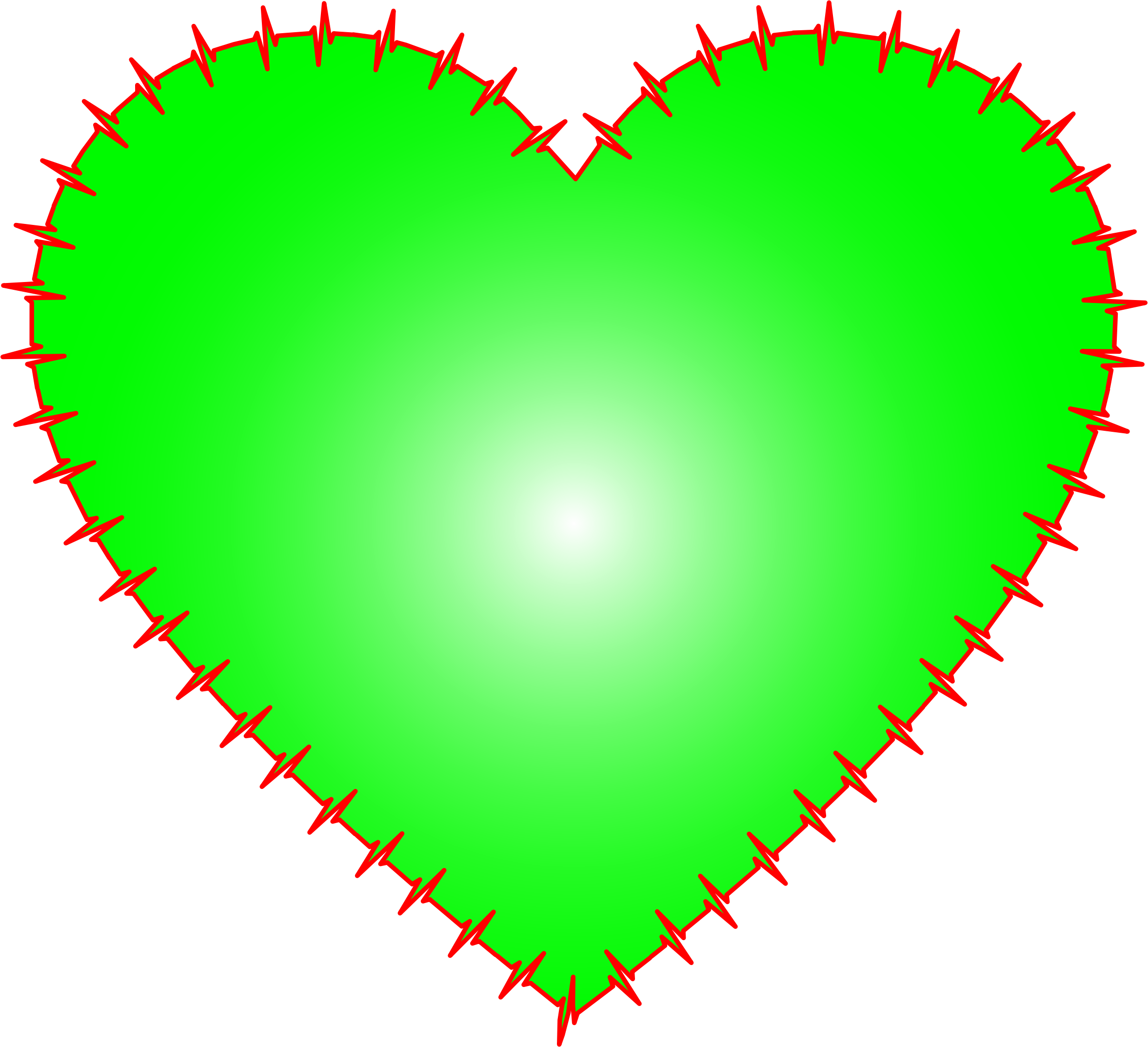 Big Image - Green Heart Pdf (2354x2146)