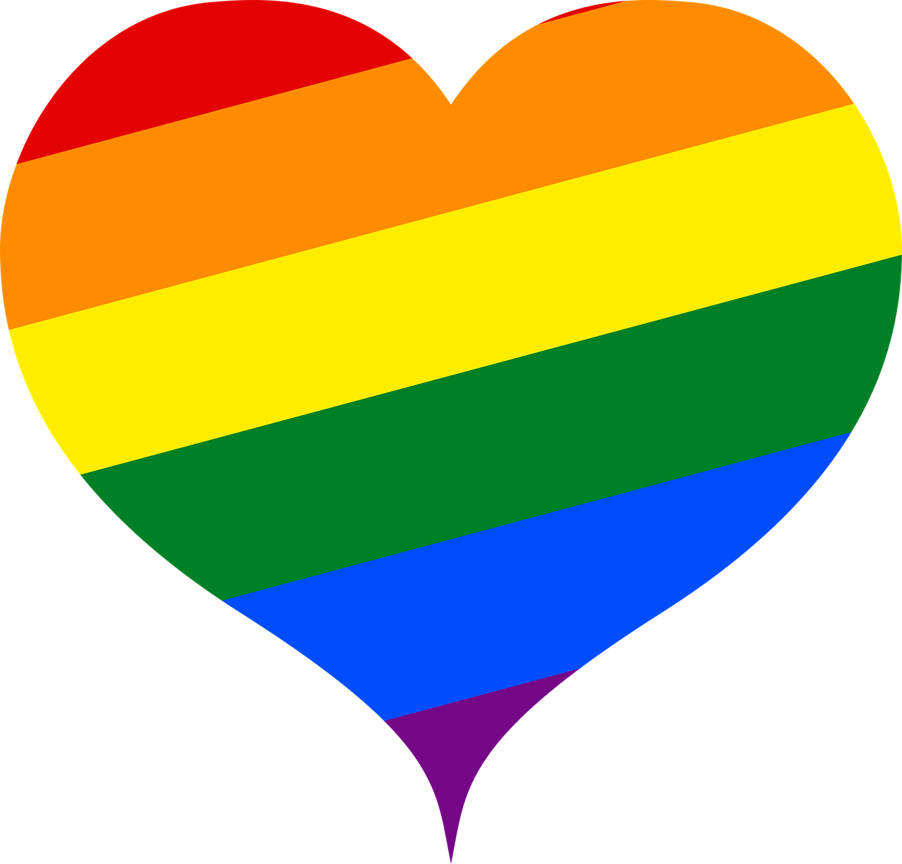 Gay Heart - Same Sex Marriage Australia Logo (1280x1226)