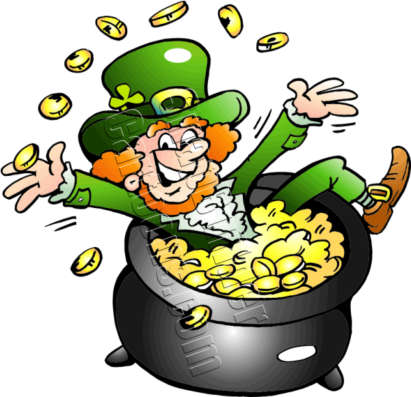 Leprechaun Pot Of Gold (600x600)
