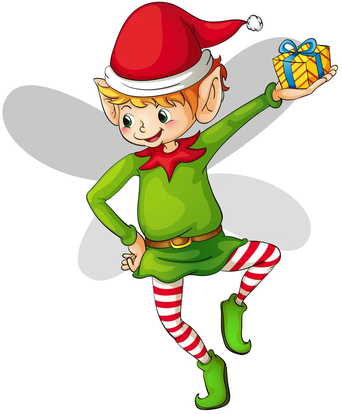 Elf Png Clipart - Elf With Transparent Background (736x876)