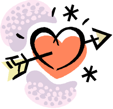 Celebrating Valentine's Day At St - Coeur De St Valentin (364x351)
