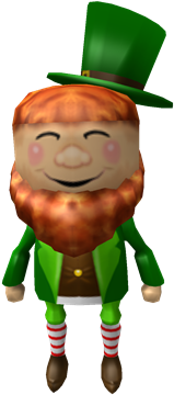 Leprechaun Friend - Cartoon (420x420)