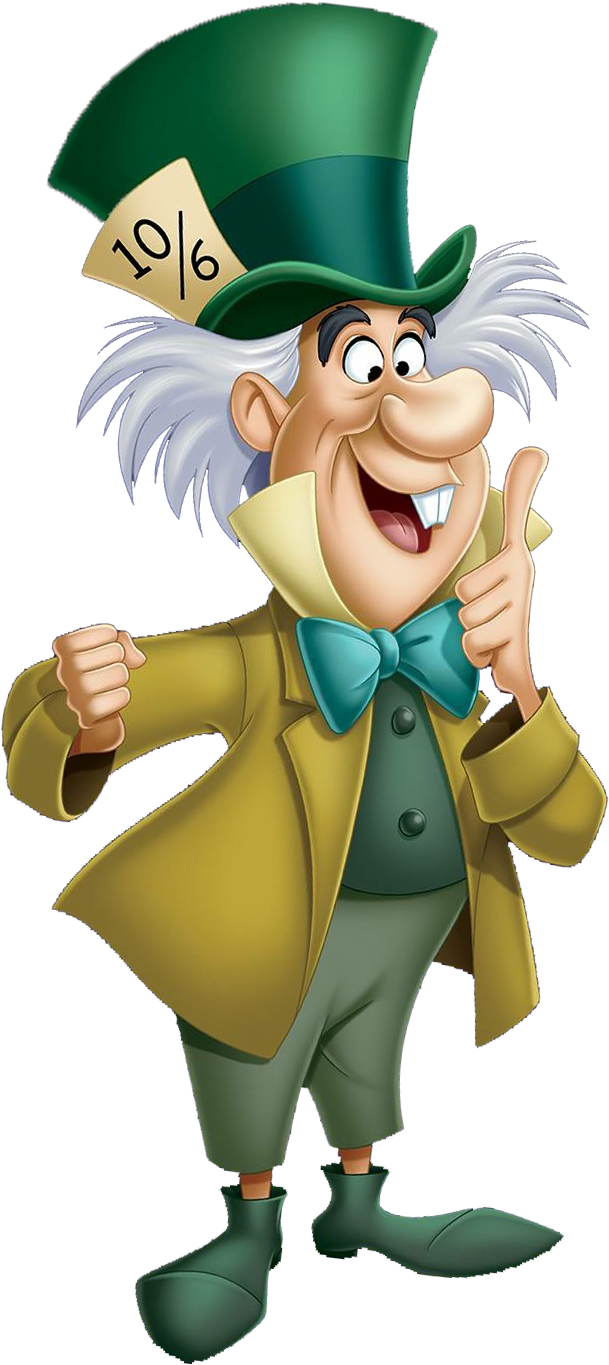 Alice In Wonderland Clipart - Alice In Wonderland Un Anniversary (777x1418)