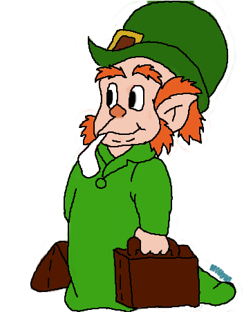 Looney Tunes Leprechaun By Mohowl - Cartoon (374x450)