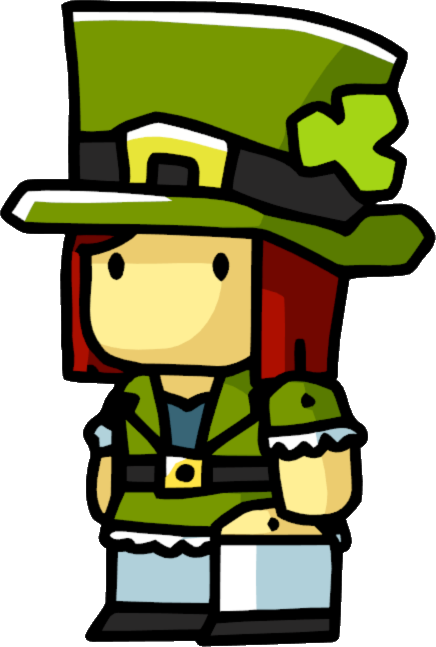Leprechaun - Scribblenauts Wiki - Leprechaun Female (436x647)