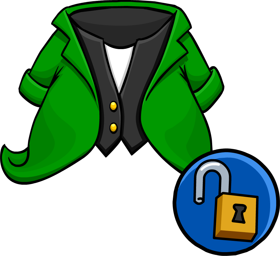 Leprechaun Tuxedo Unlockable Icon - Icon (941x860)