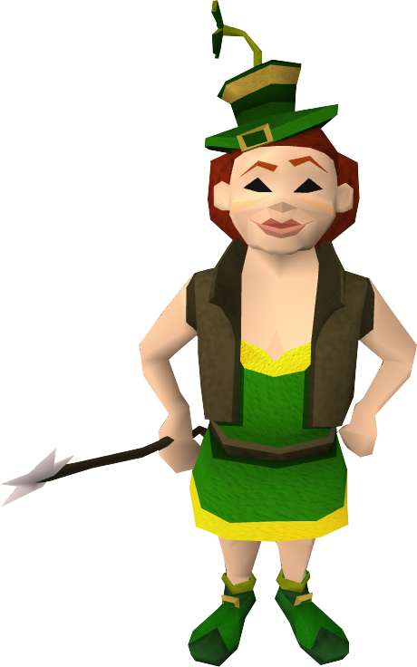 Female Tool Leprechaun - Female Leprechaun Png (460x736)