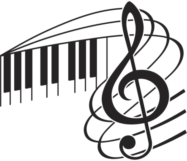Black Church Clip Art Add A New Dimension To Your Faith - Musical Note (600x517)
