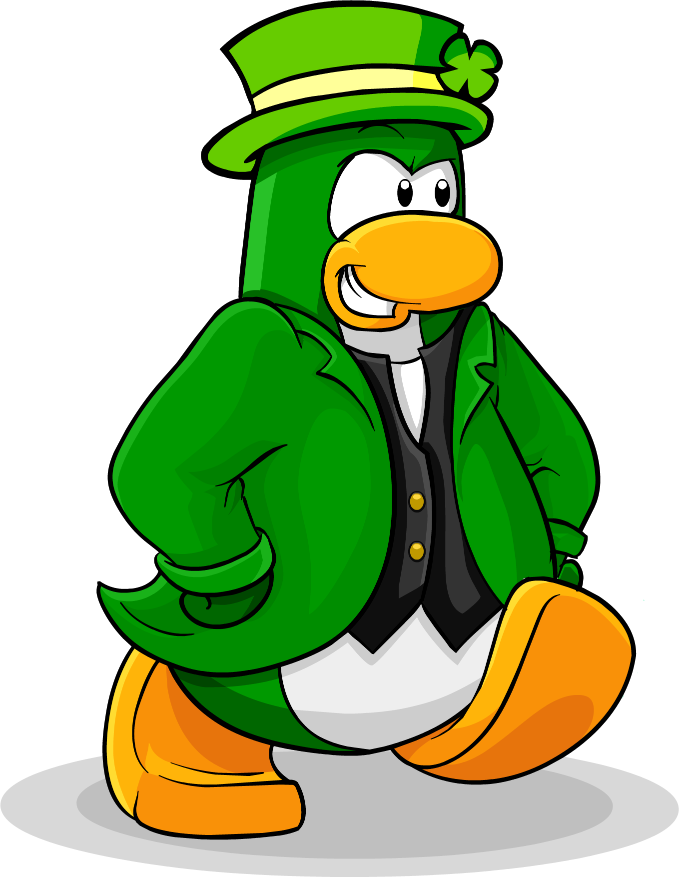 Leprechaun - Club Penguin (1359x1754)