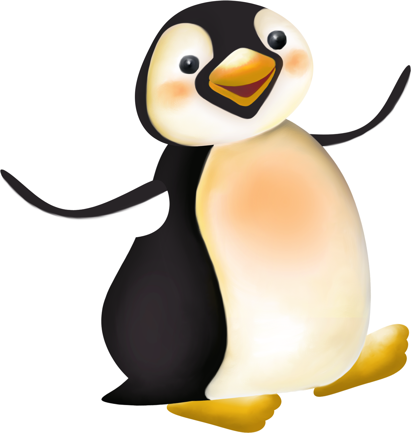 Penguin Pictures Cartoon Free Download Clip Art Free - Penguin Cartoon Png (1700x1790)