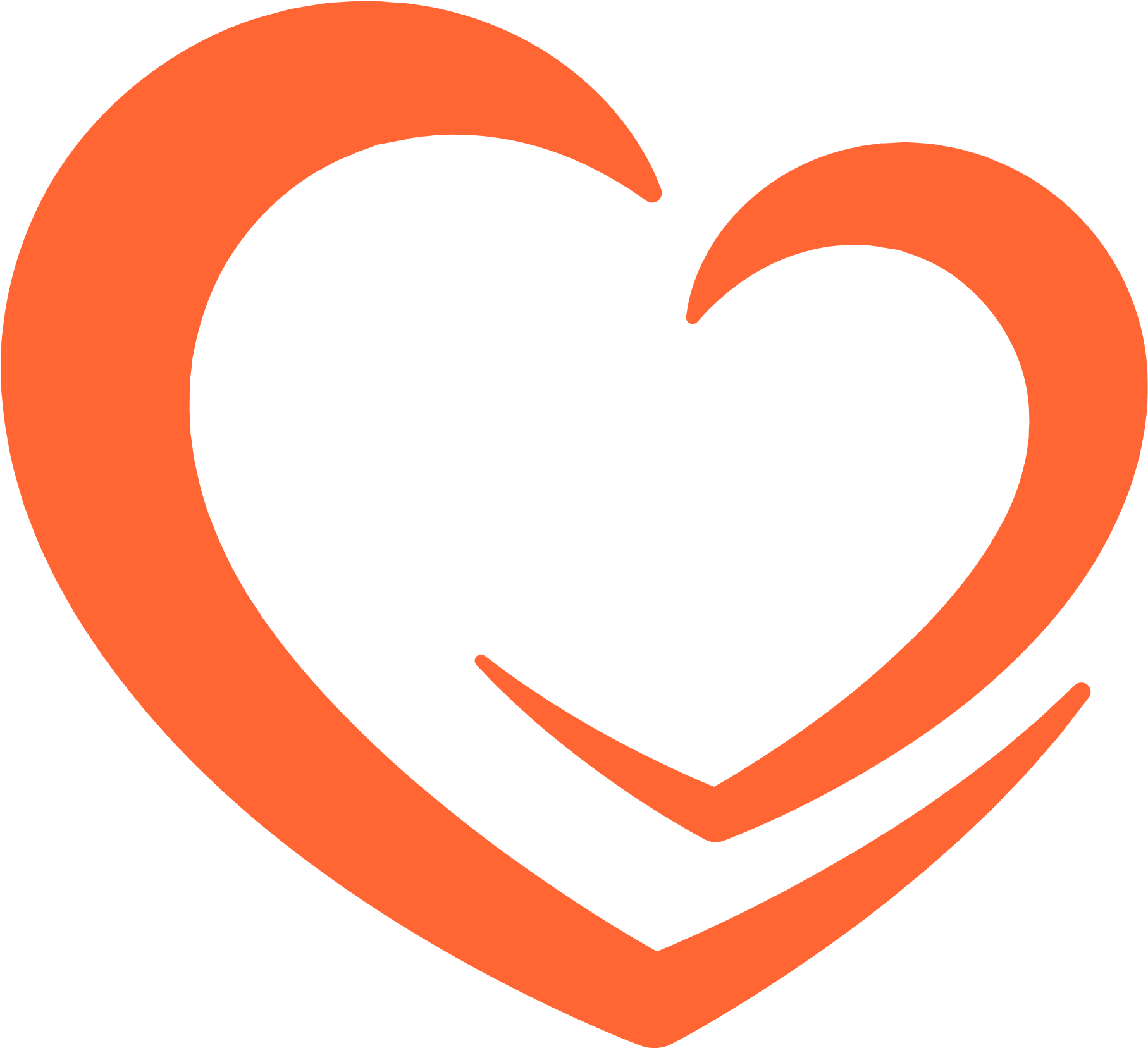Carelinx "hugging Heart" Logo - Caring Symbol (2000x2000)
