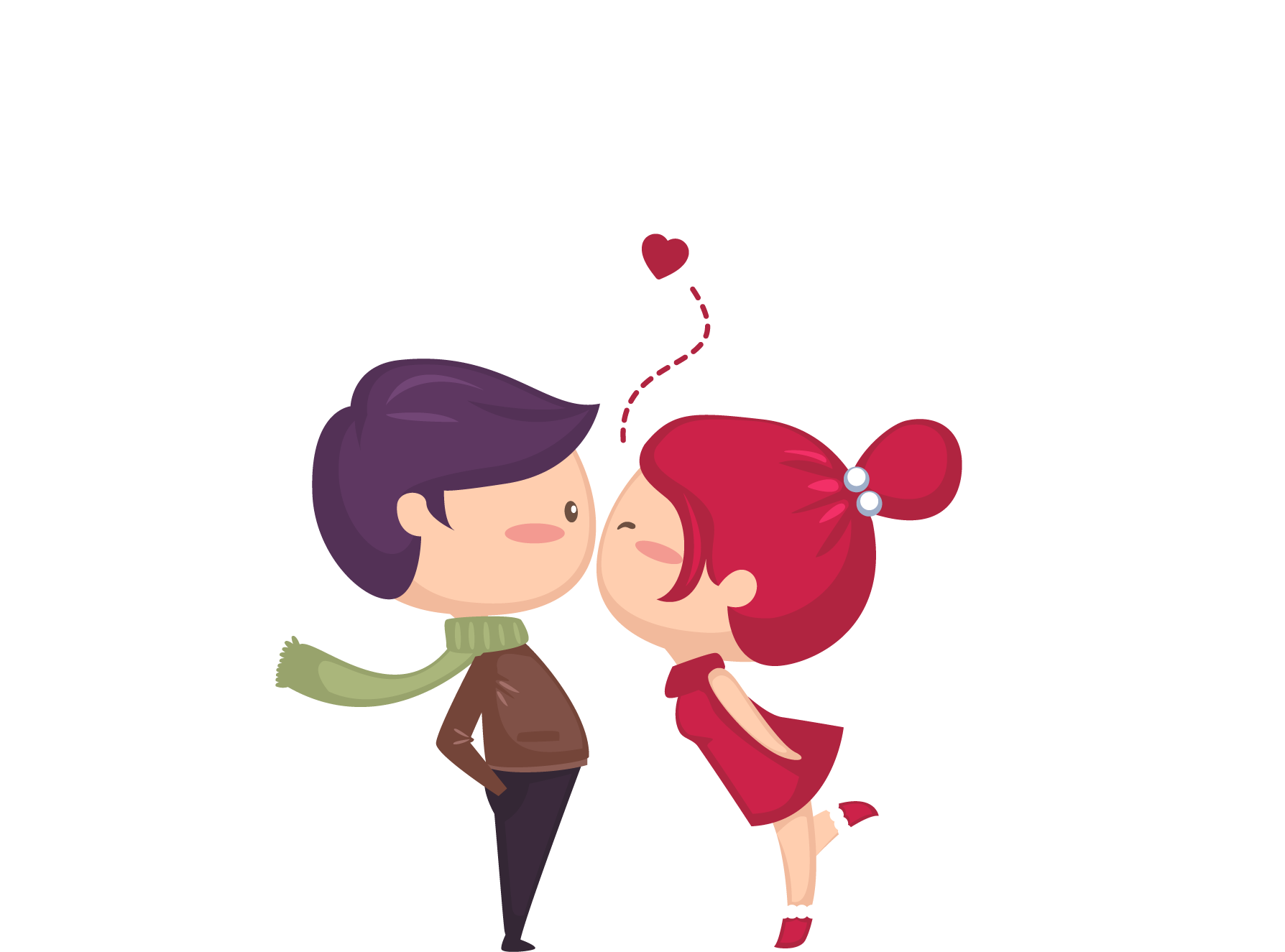 Poster Dating Gift Ghaint Purpose Valentine's Day - Happy Valentines Day Cute (1800x1800)