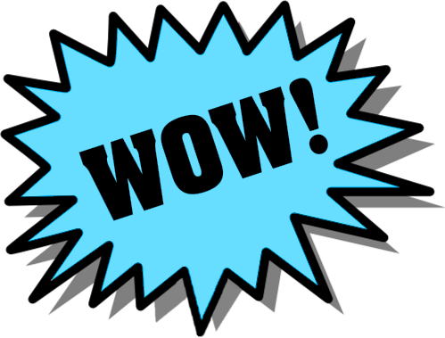 Sale Clipart - Wow Clipart Transparent Background (499x379)