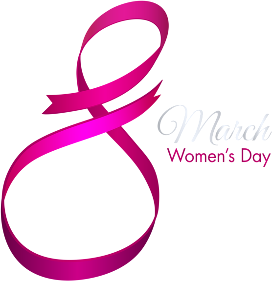 Happy March 8 Womens Day Png Clip Art Image - Happy Women's Day Png (574x600)