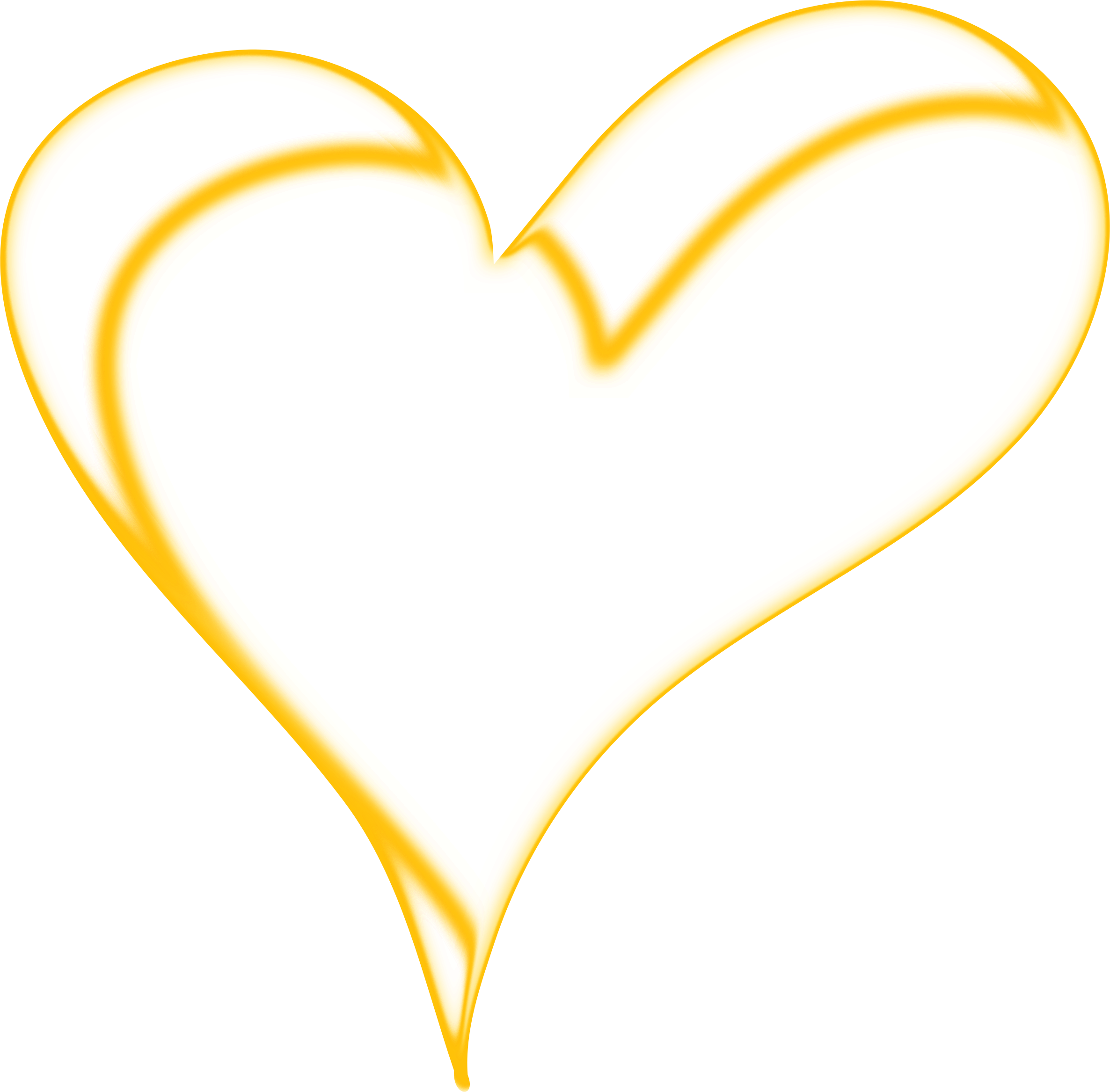 Heart Of Gold - Heart (2372x2334)