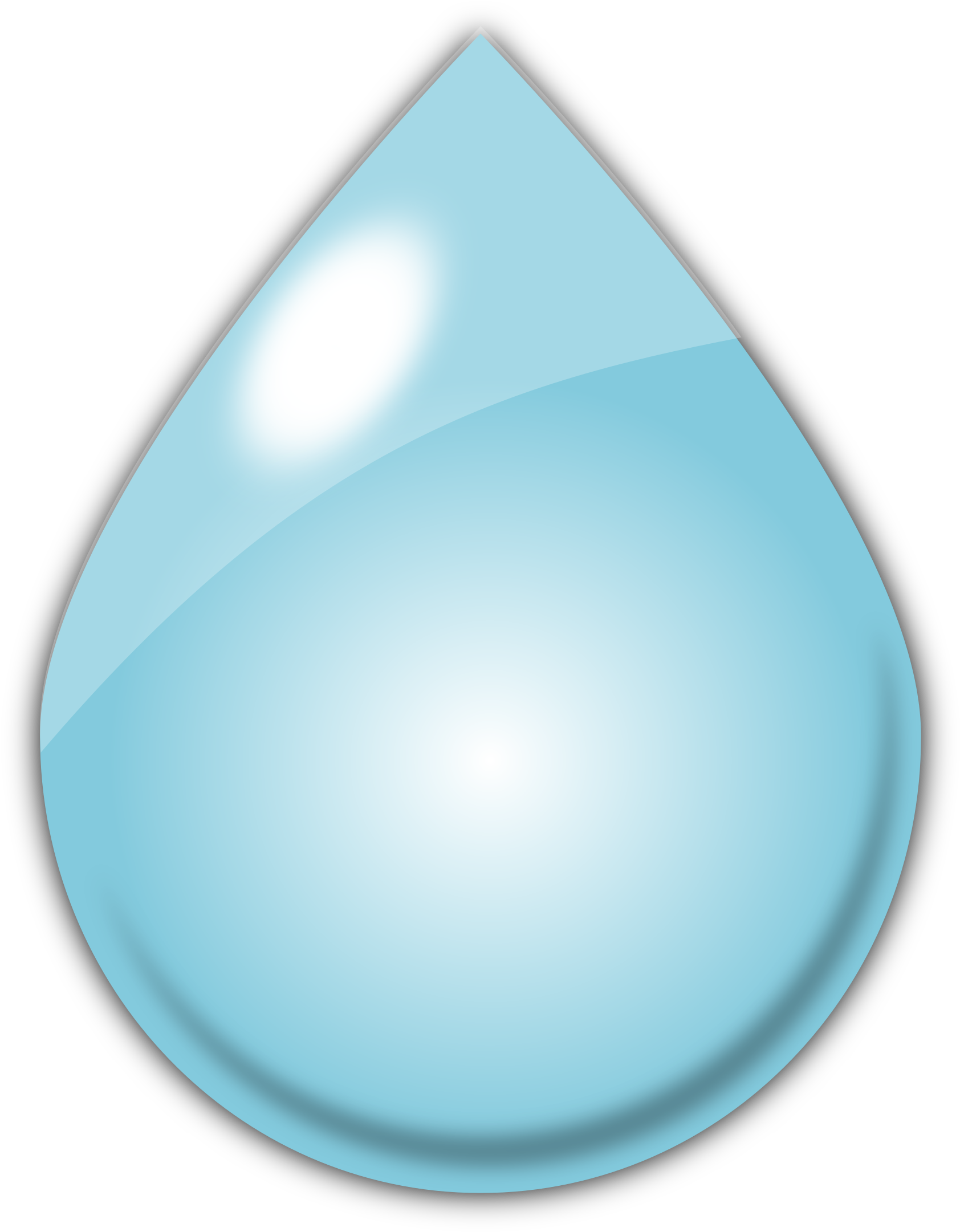 Raindrop Free Download Clip Art On Clipart Library - Large Rain Drop (2400x2400)