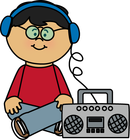 Clip Arts Related To - Listening To Music Clipart (470x470)