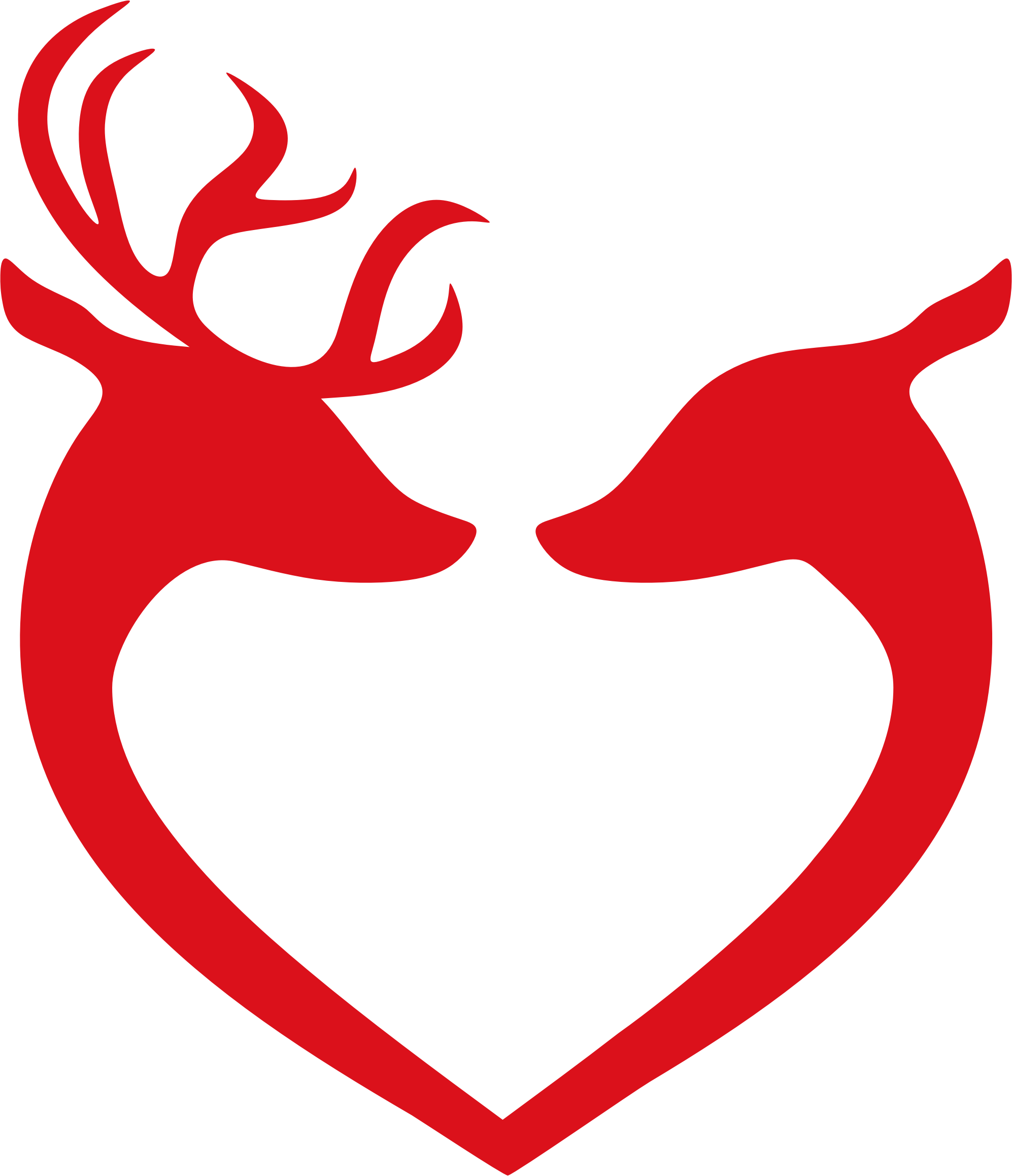 Big Image - Happy Valentines Day Deer (1994x2316)