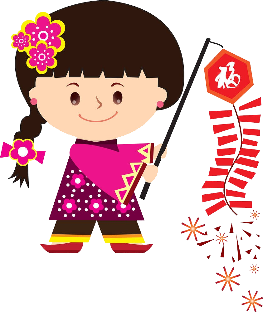 Chinese New Year Cartoon Royalty-free Clip Art - Chinese New Year Cartoon Royalty-free Clip Art (843x1000)
