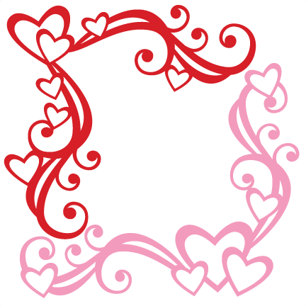 Valentine Flourishes Svg Scrapbook Cut File Cute Clipart - Free Flourish Corners Svg (432x432)