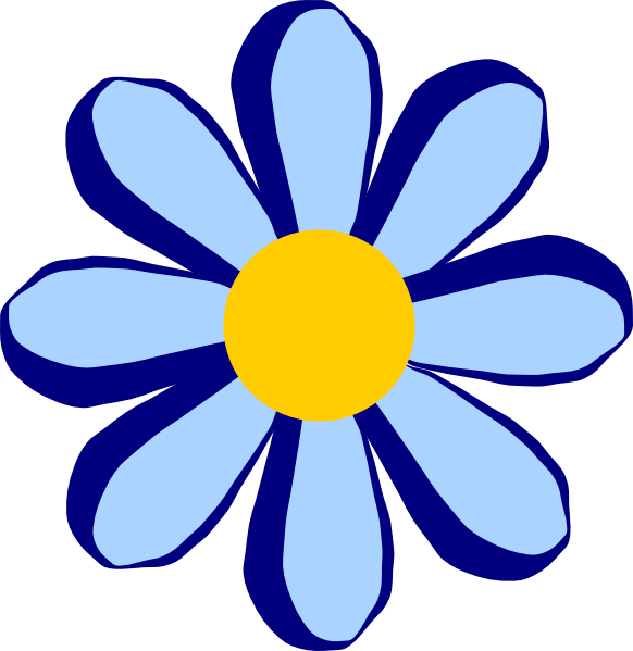 Flower Clip Art For Kids Clipartcow - Flower Clipart (582x599)