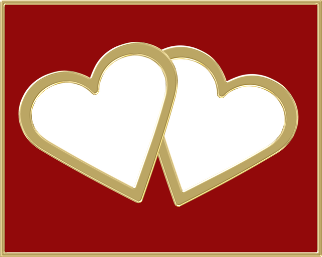 Free Valentine's Day Graphics - Love Heart Photo Frame (640x510)