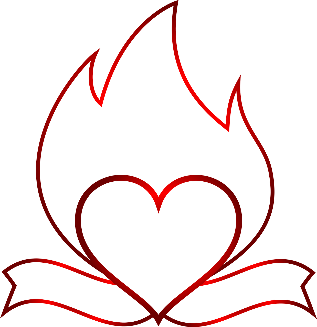 Wedding, Heart, Red, Gradient, Icon, Logo, Love - ! Samsung Galaxy S7 Case (1238x1280)