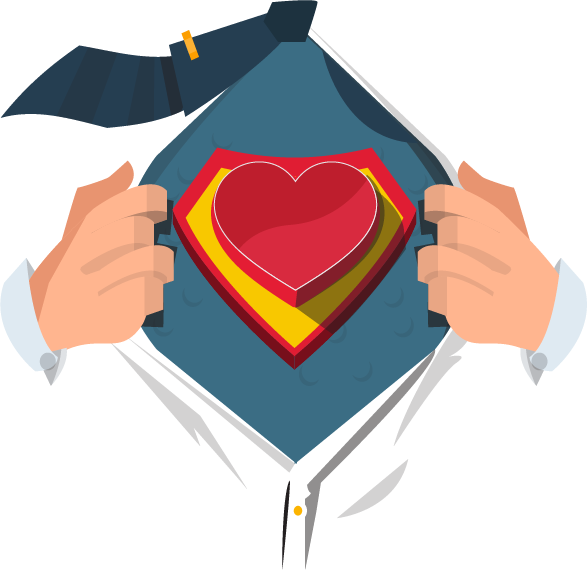 Have You Heard About The Super Silent Auction - Open Shirt Vector (587x584)