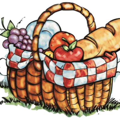 Spring Goods, Services And Events Auction - Picnic Basket Clipart (400x400)