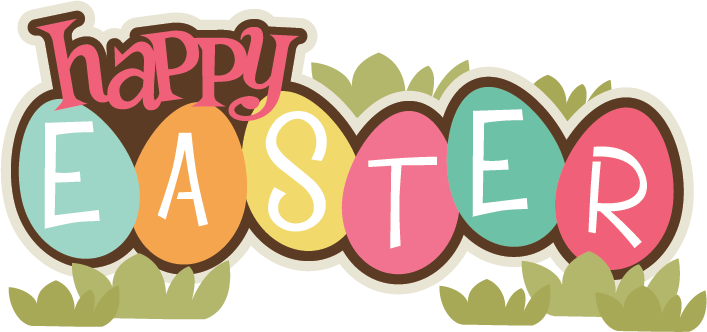 Happy Easter Clip Art Happy Easter Transparent Clipart - Happy Easter Clip Art (707x332)