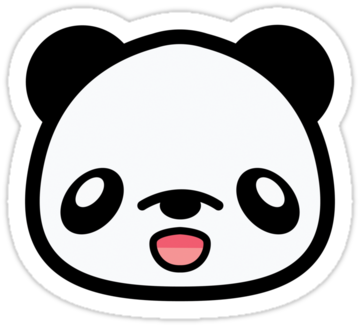 Kawaii Clip Art Library Clipart Png - Panda Png (375x360)
