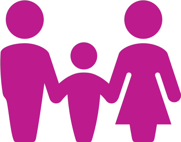 Mother Father And Child Pink Family Icon Png 600x600 Png Clipart Download Mother Father And Child Pink Family Icon Png 600x600 Png Clipart Download