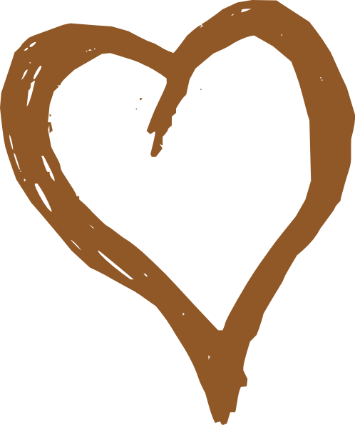 Carved Heart Clip Art (498x595)