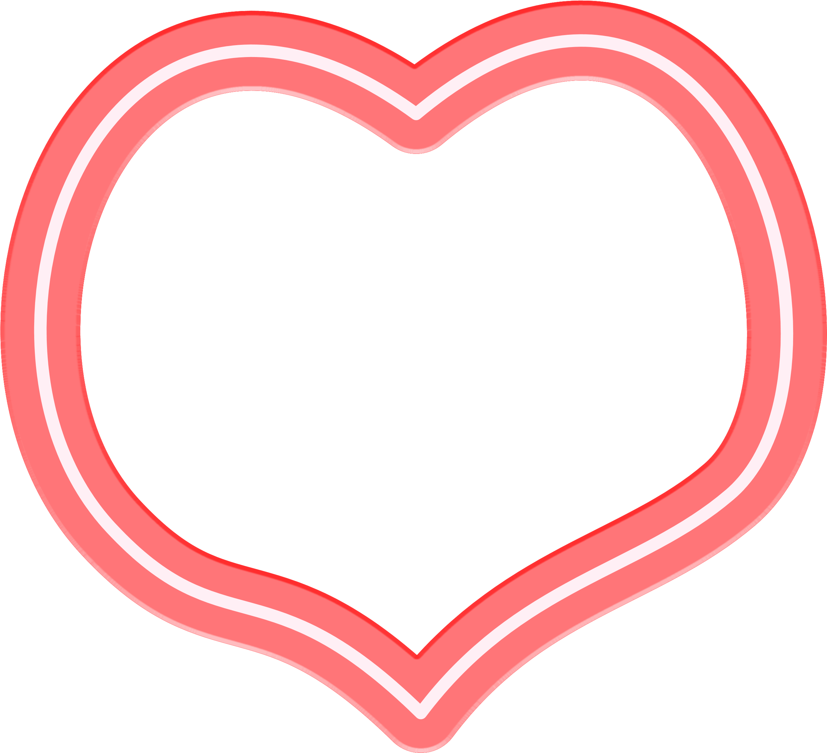 A Picture Of A Big Heart - Bug Heart Picture Frame (2700x2500)