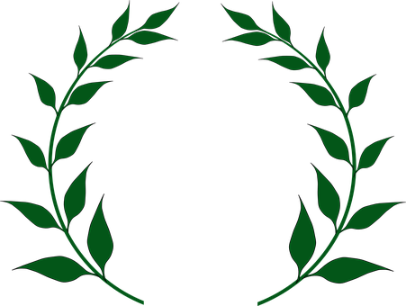 Laurel Wreath Wreath Greek Victory Award A - San Josef National High School (451x340)