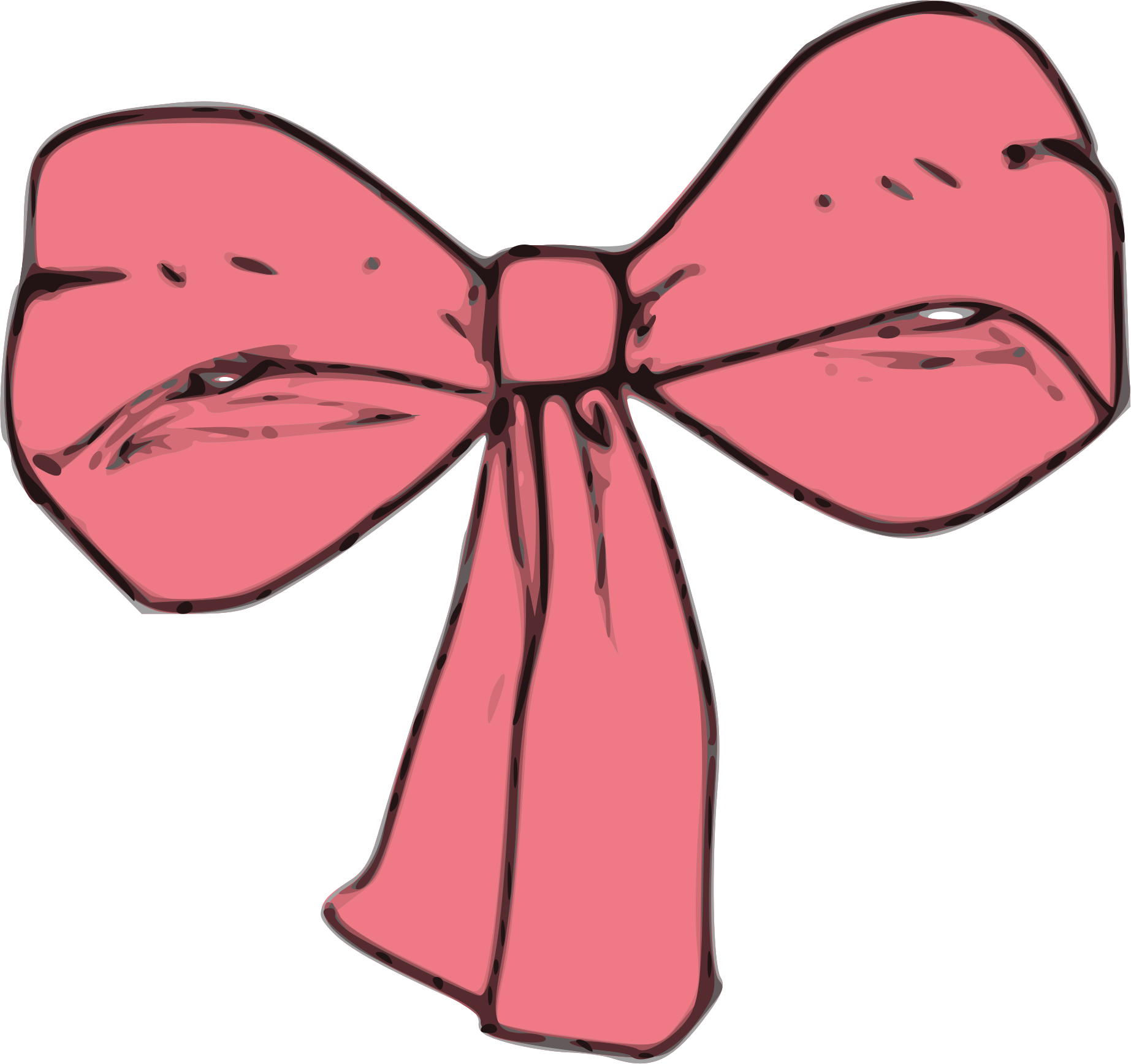 Bow Tie Clipart Small - فيونكة كرتون (1845x1736)