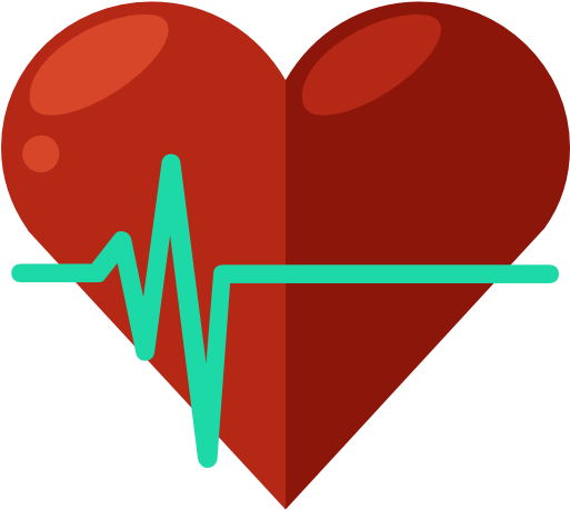 Size - Heart Rate Icon Png (512x512)