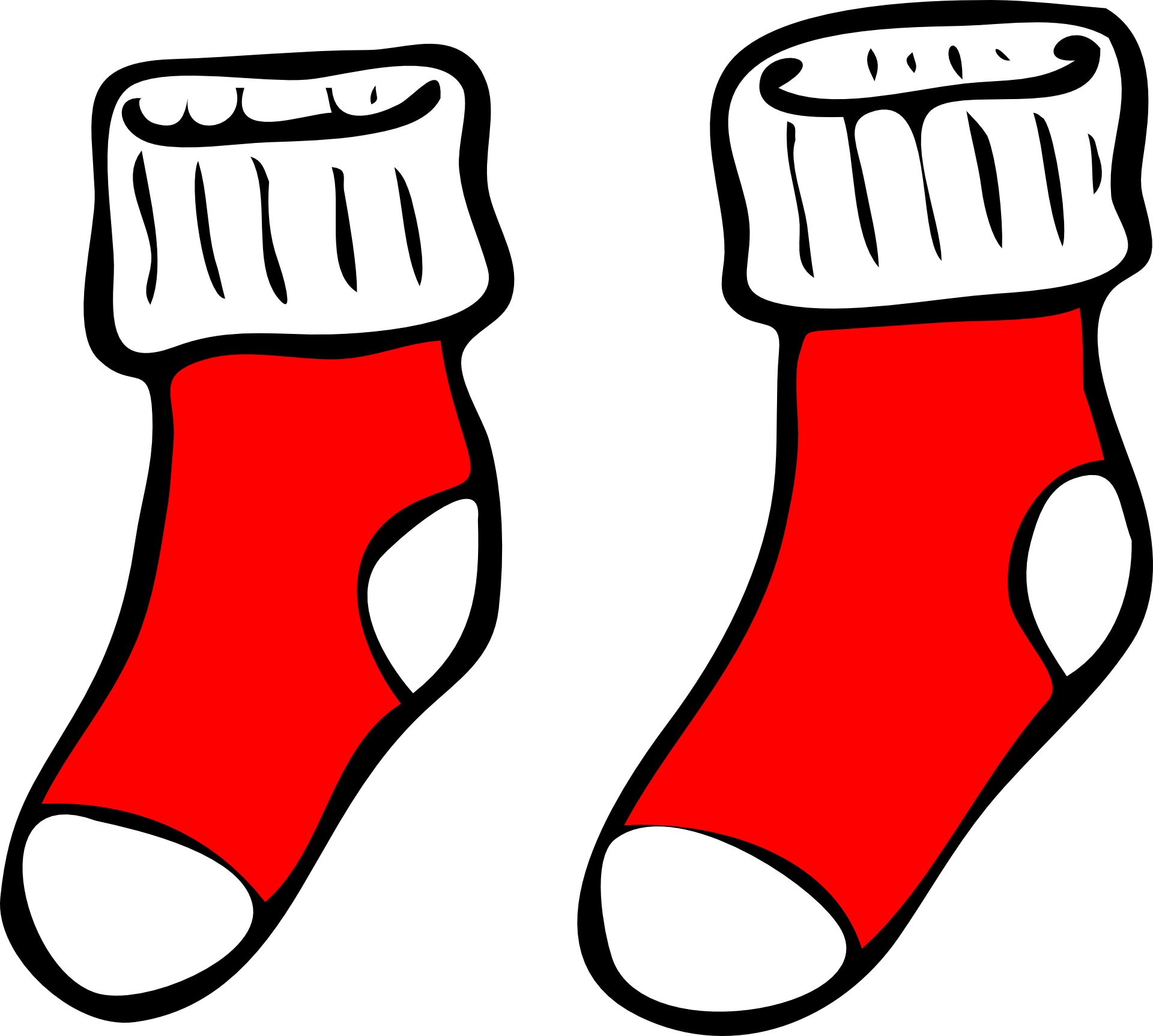 Socks Clipart - Socks Clip Art (1920x1725)