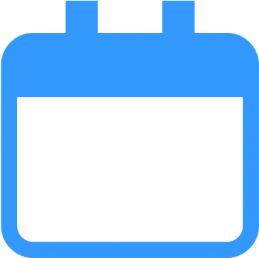 Download Calendar Free Png Transparent Image And Clipart - Blue Calendar Icon Png (400x376)
