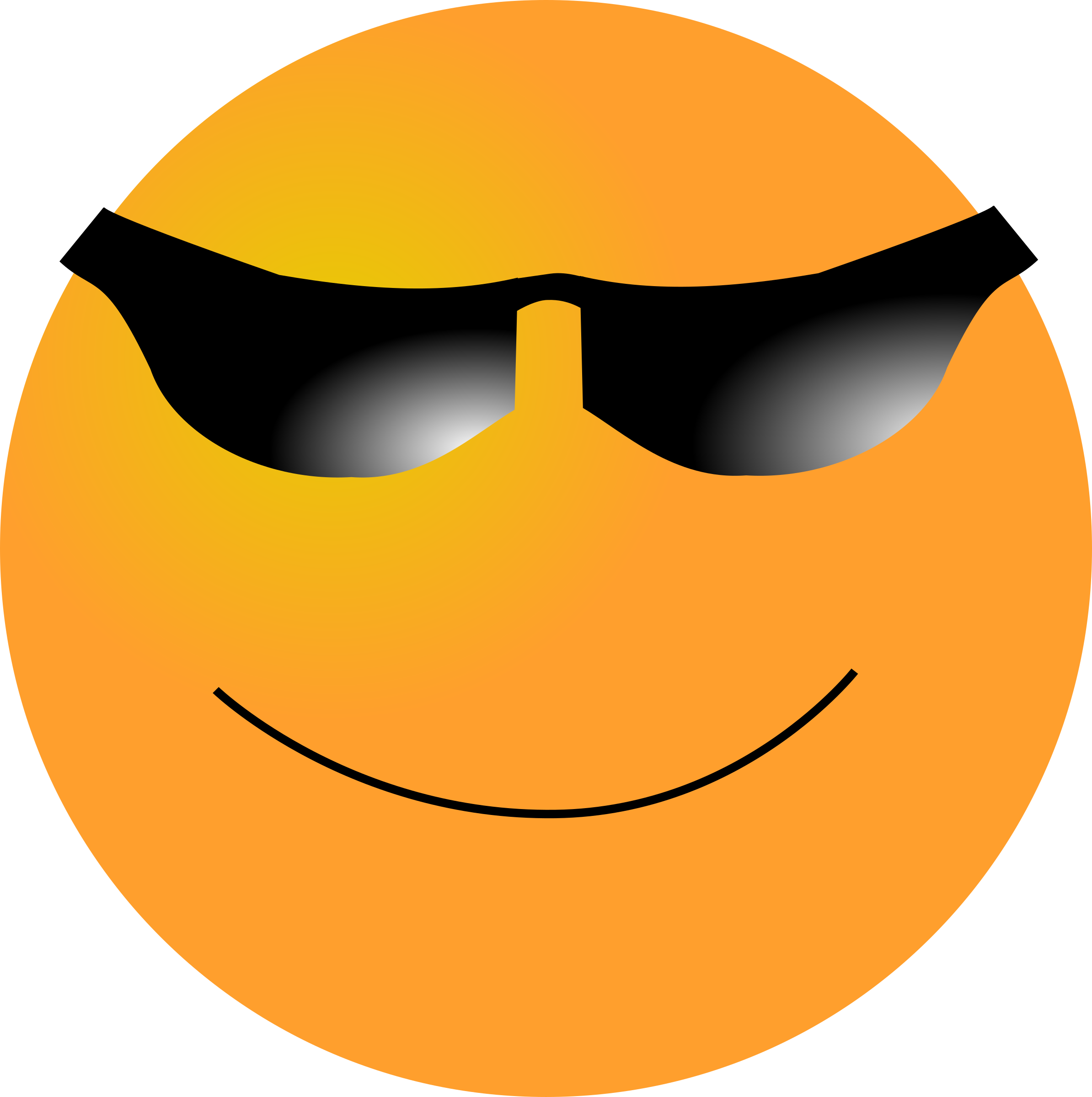 Clipart Smiley Cool - Cool Clip Art (2388x2400)
