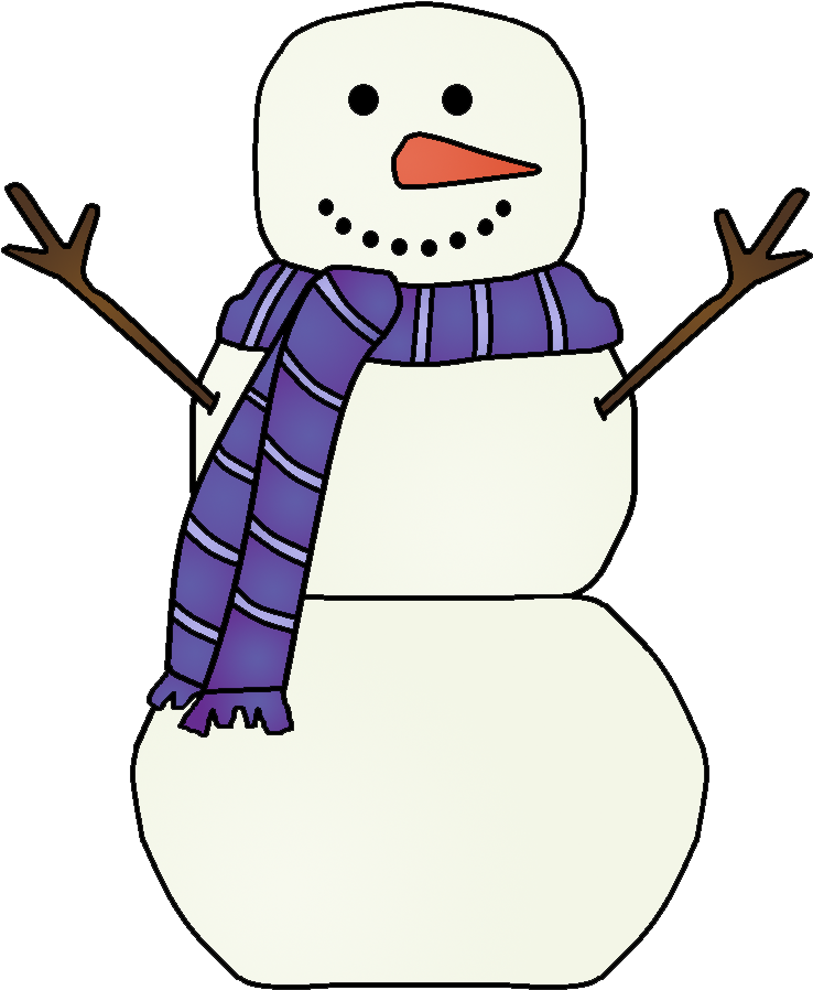 Gif Snowman Images - Snowmen Clipart (771x915)