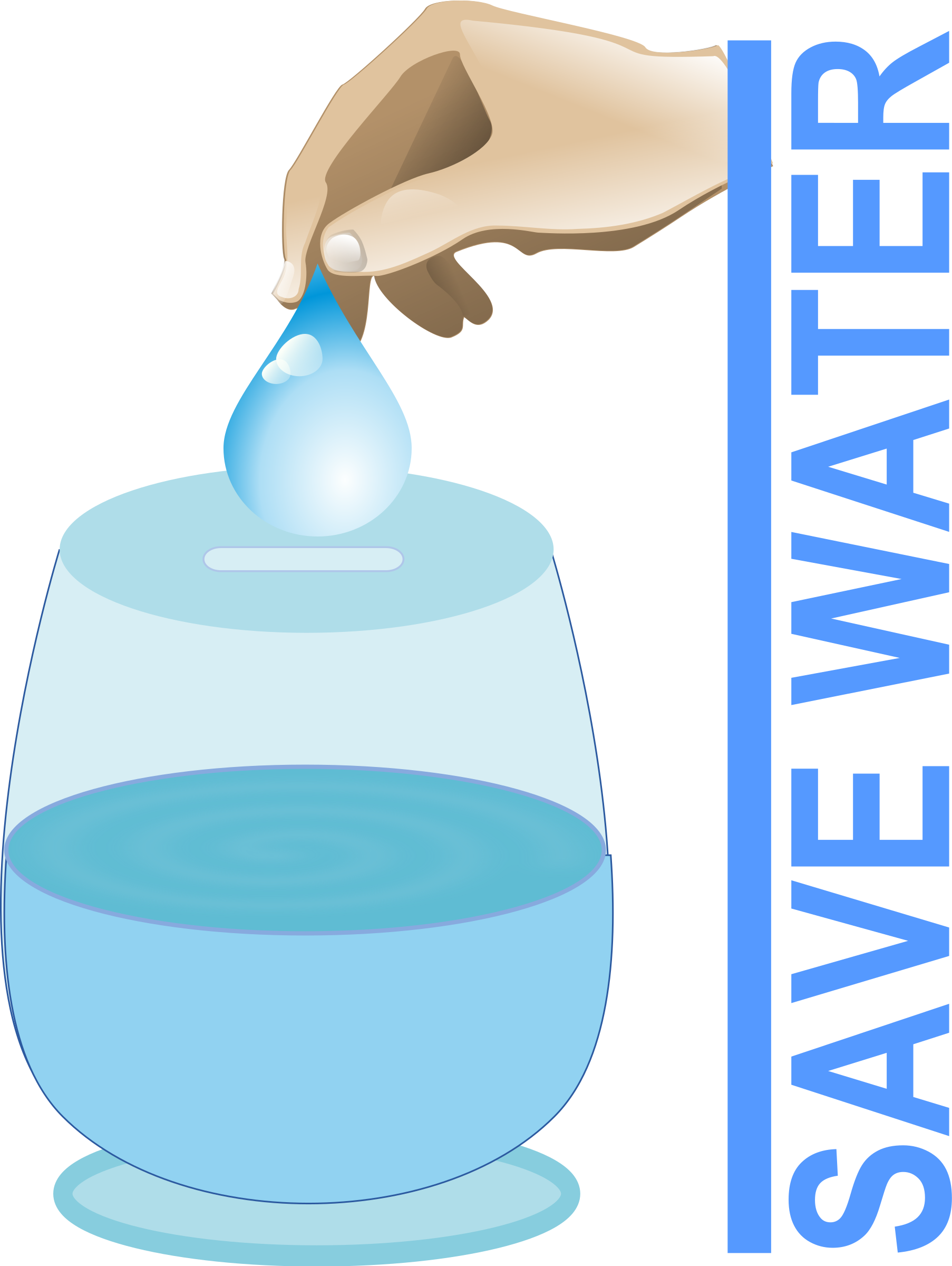 Clipart - Save Water - Slogans On Water Conservation (1806x2400)